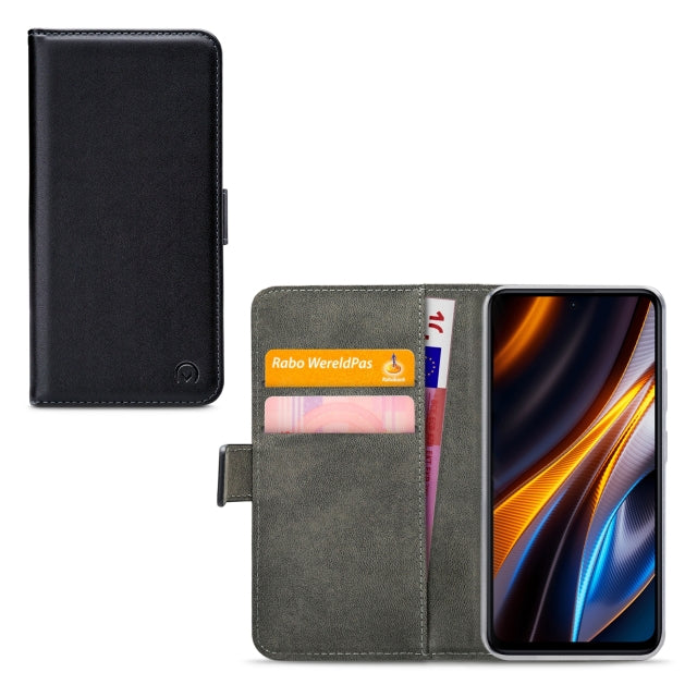 Mobilize Classic Gelly Wallet Book Case Xiaomi Poco X4 GT Black