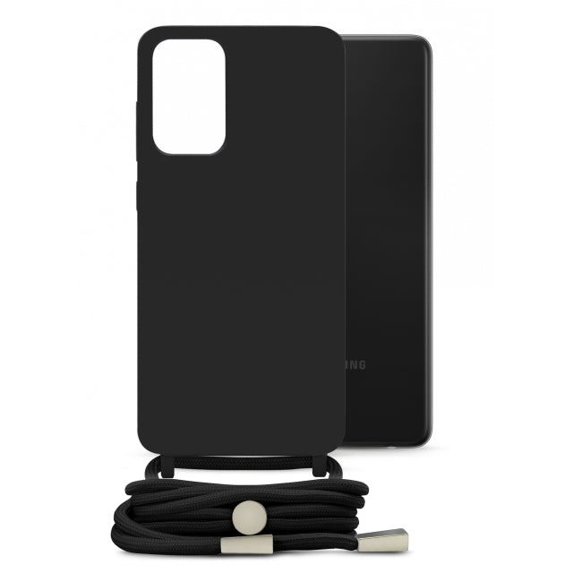 Mobilize Lanyard Gelly Case for Samsung Galaxy A52/A52 5G/A52s 5G Black