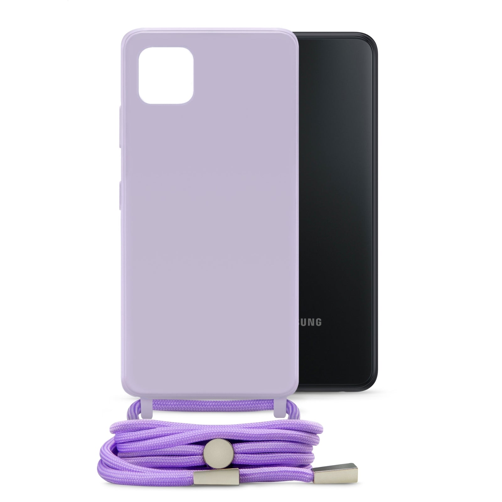 Mobilize Lanyard Gelly Case for Samsung Galaxy A22 5G Pastel Purple