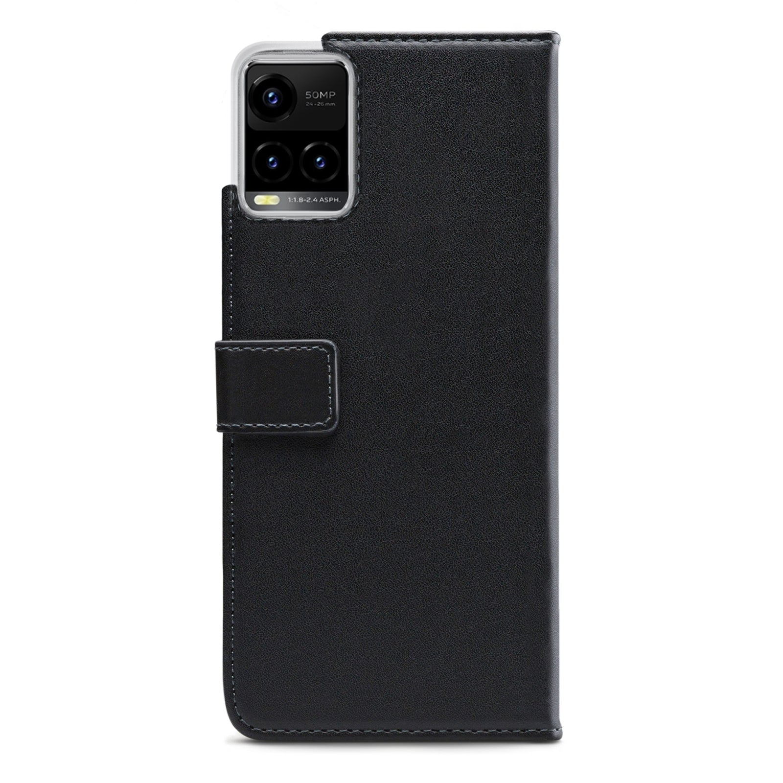 Mobilize Classic Gelly Wallet Book Case vivo Y33s Black