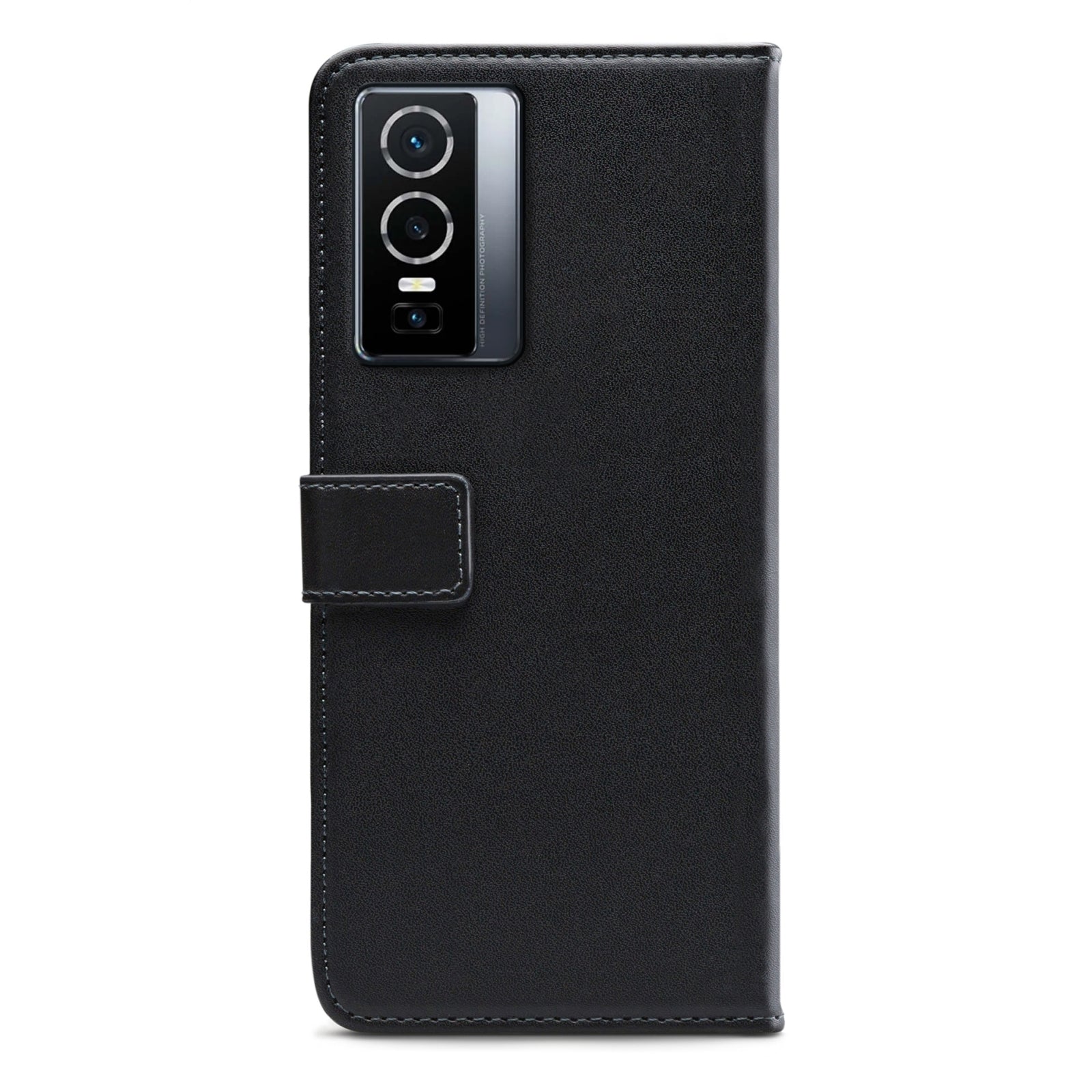 Mobilize Classic Gelly Wallet Book Case vivo Y76 5G Black