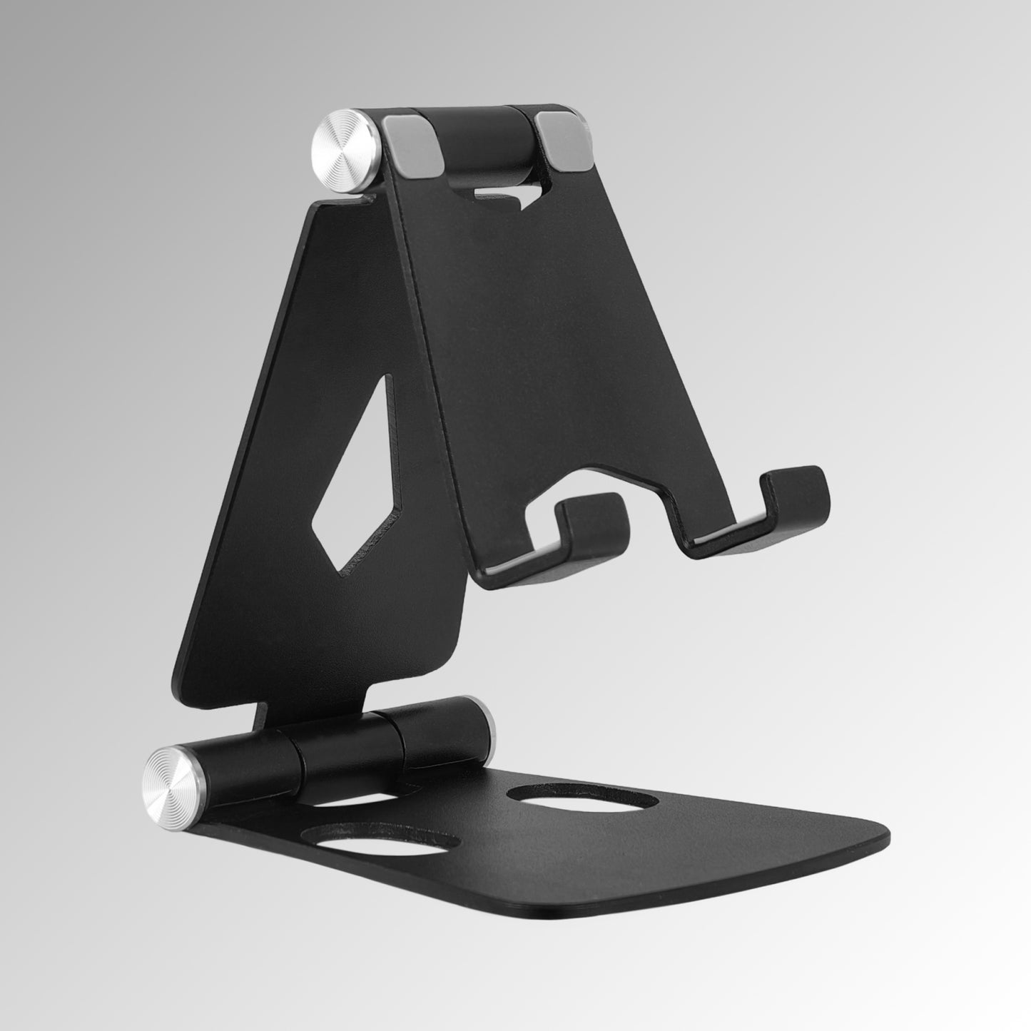 Mobilize Foldable Aluminium Phone Holder Black