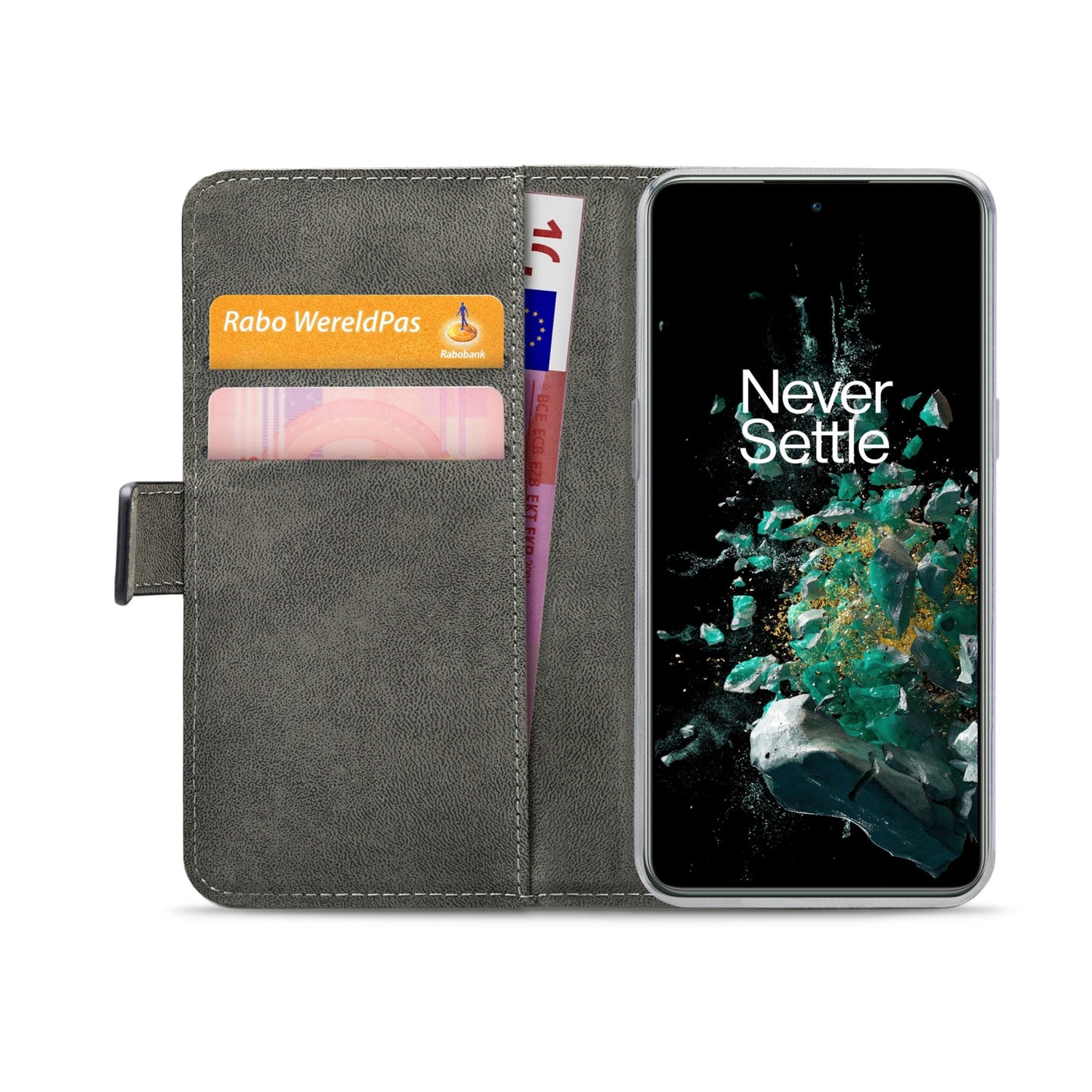 Mobilize Classic Gelly Wallet Book Case OnePlus 10T 5G Black