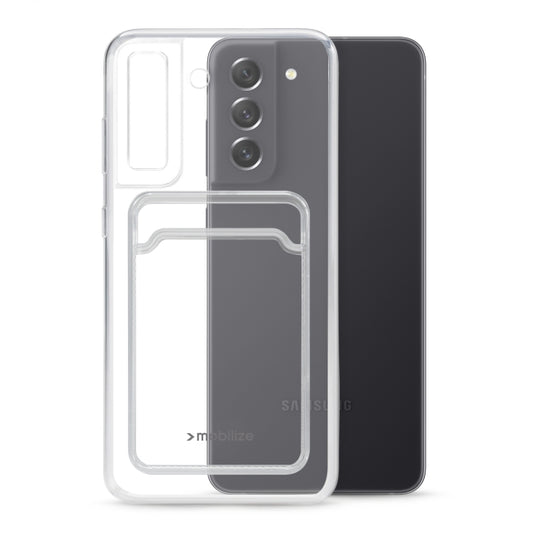 Mobilize Gelly Card Case Samsung Galaxy S21 FE 5G Clear