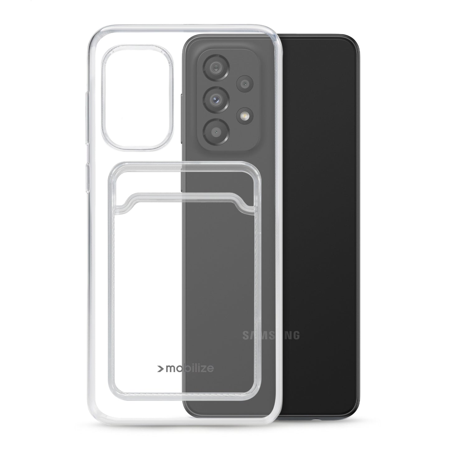 Mobilize Gelly Card Case Samsung Galaxy A13 4G Clear