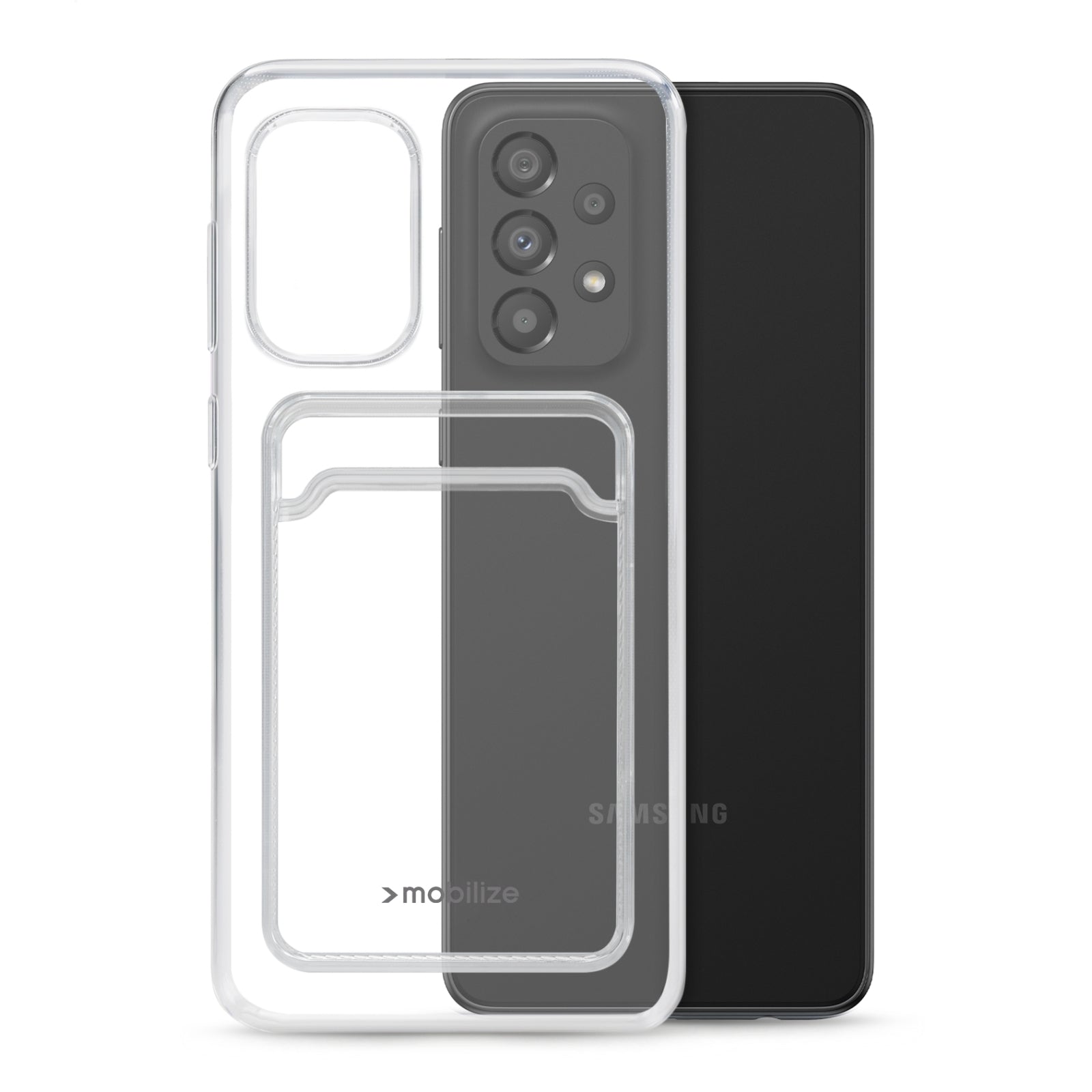 Mobilize Gelly Card Case Samsung Galaxy A13 4G Clear