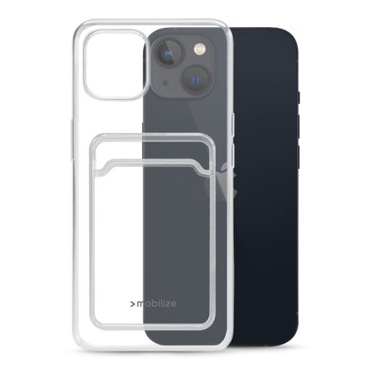 Mobilize Gelly Card Case Apple iPhone 13 Clear