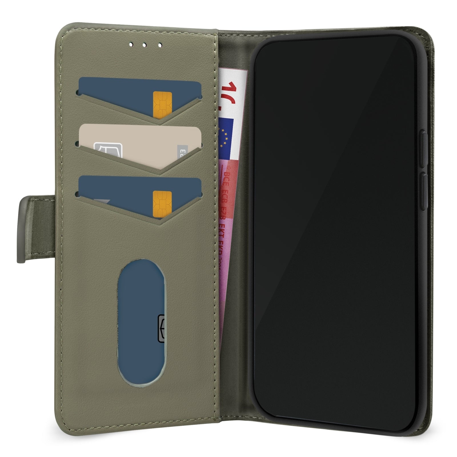 Mobilize Premium Gelly Wallet Book Case Apple iPhone 6/6S/7/8/SE (2020/2022) Green