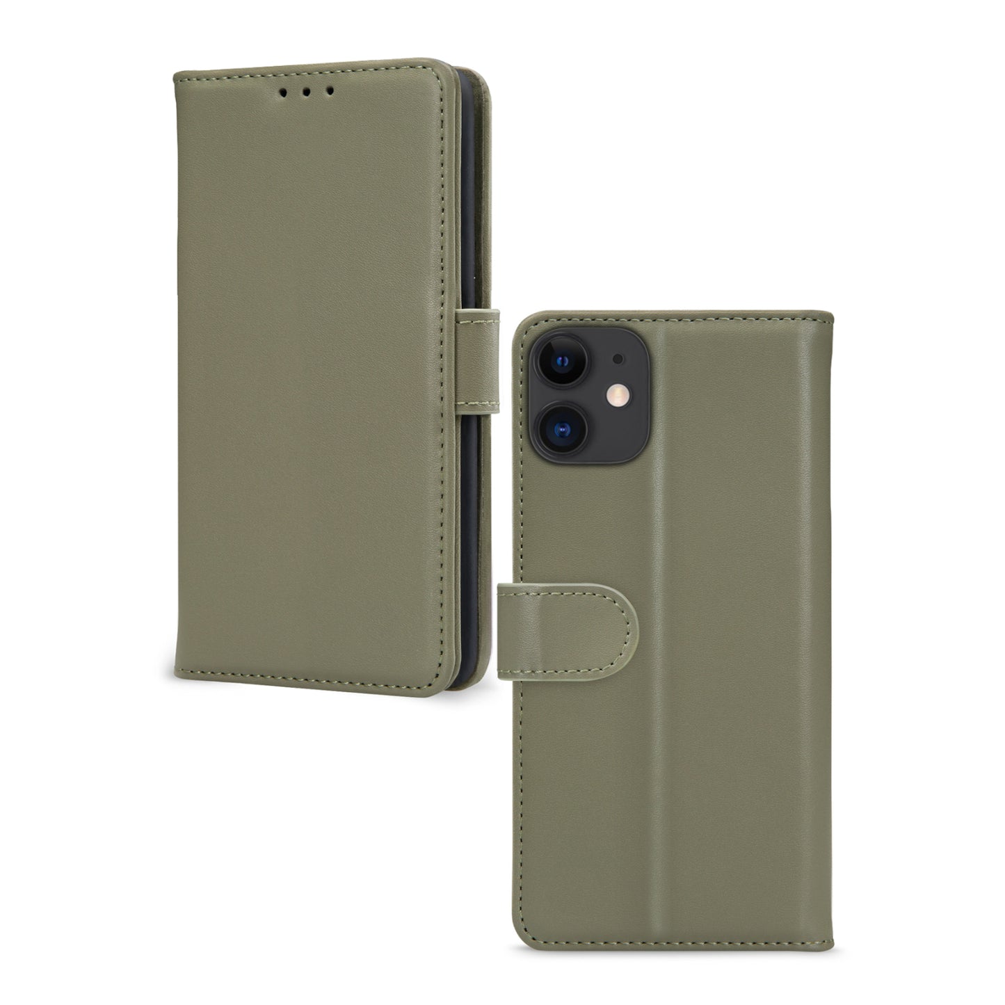 Mobilize Premium Gelly Wallet Book Case Apple iPhone 11 Green