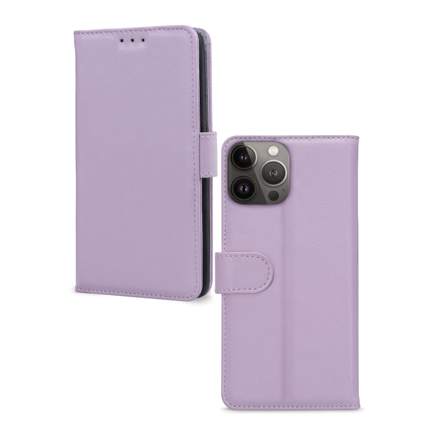 Mobilize Premium Gelly Wallet Book Case Apple iPhone 13 Pro Purple