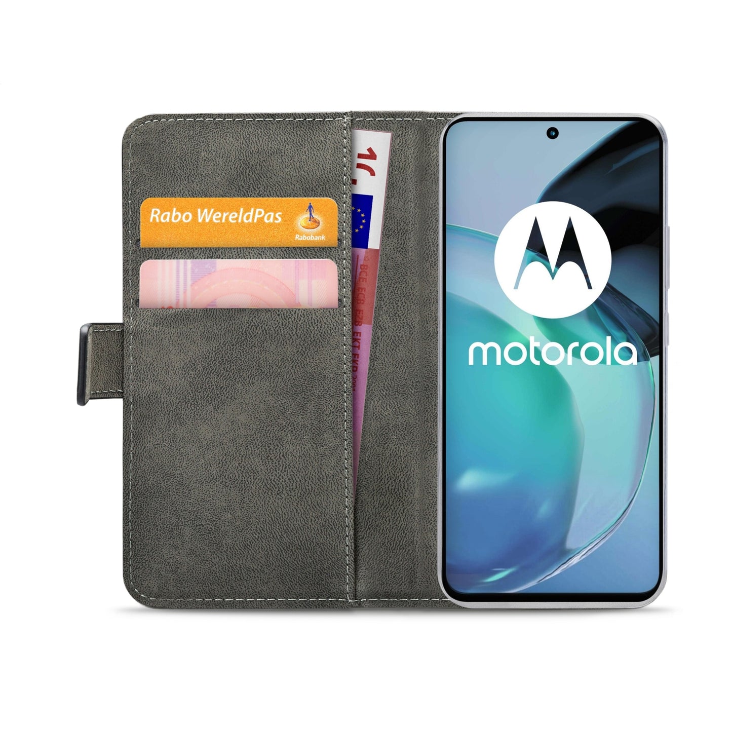 Mobilize Classic Gelly Wallet Book Case Motorola Moto G72 4G Black