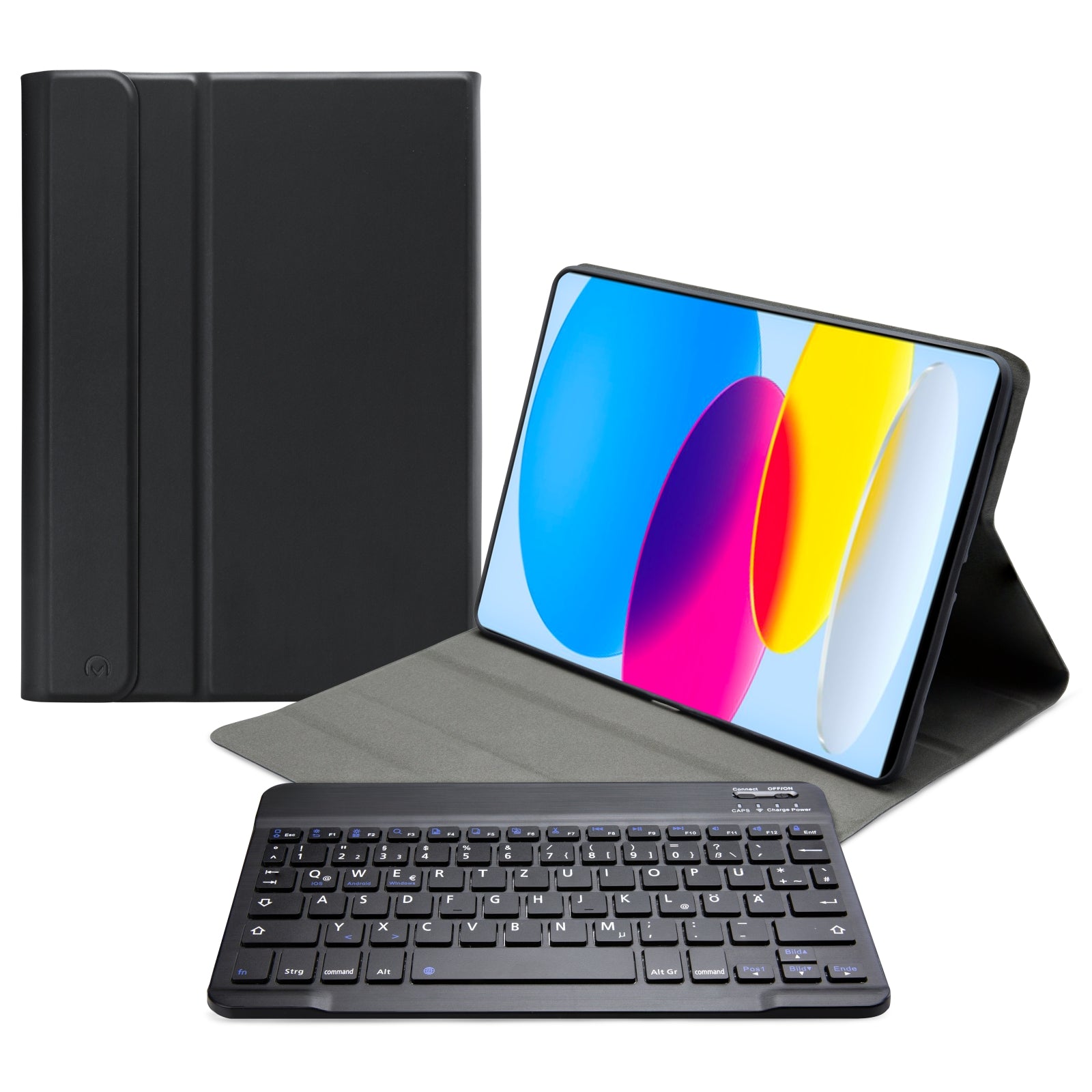 Mobilize Detachable Bluetooth Keyboard Case Apple iPad 10.9 (2022)/iPad 11 (2025) Black QWERTZ