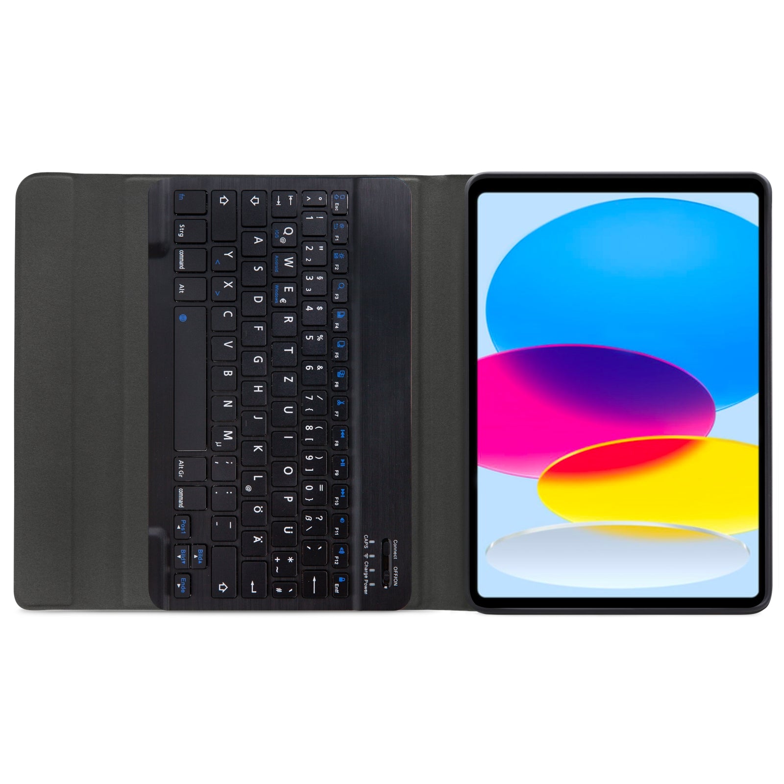 Mobilize Detachable Bluetooth Keyboard Case Apple iPad 10.9 (2022)/iPad 11 (2025) Black QWERTZ