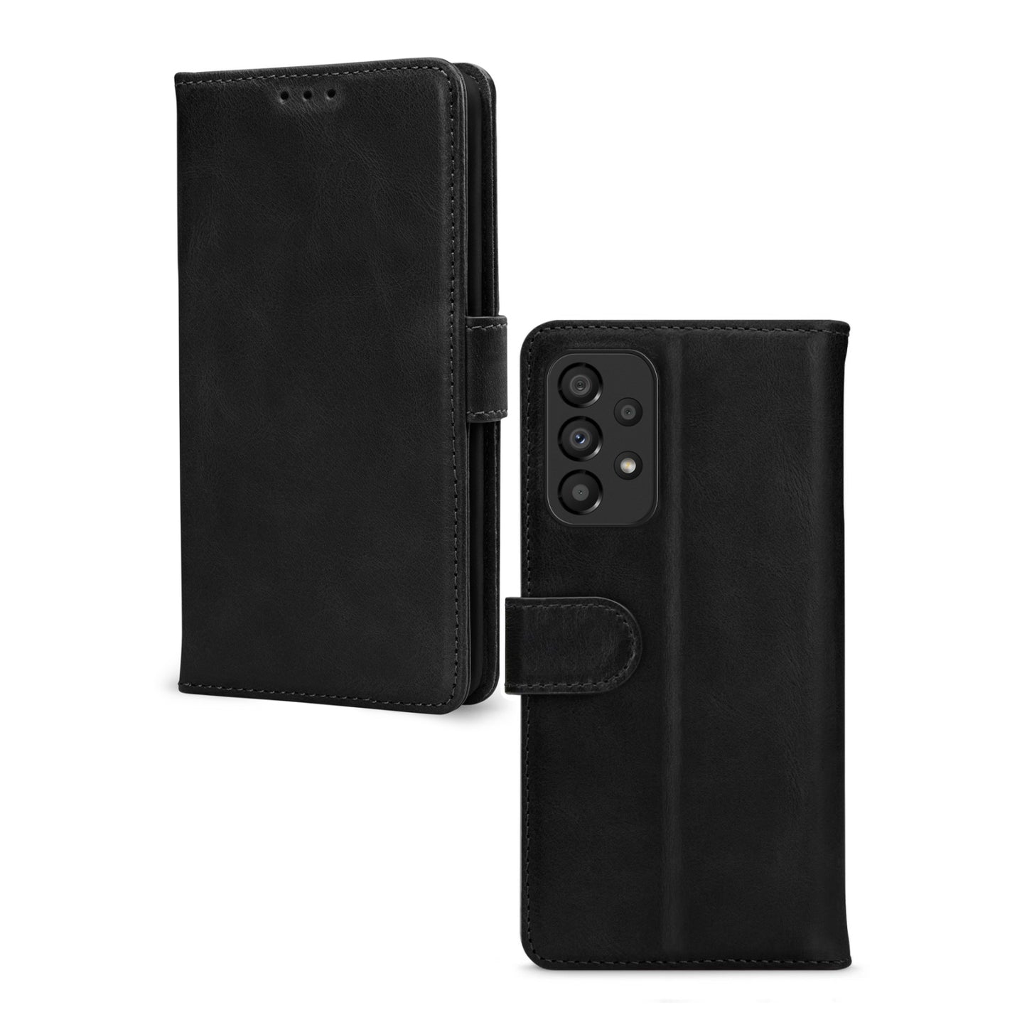 Mobilize Leather Wallet Samsung Galaxy A33 5G Black