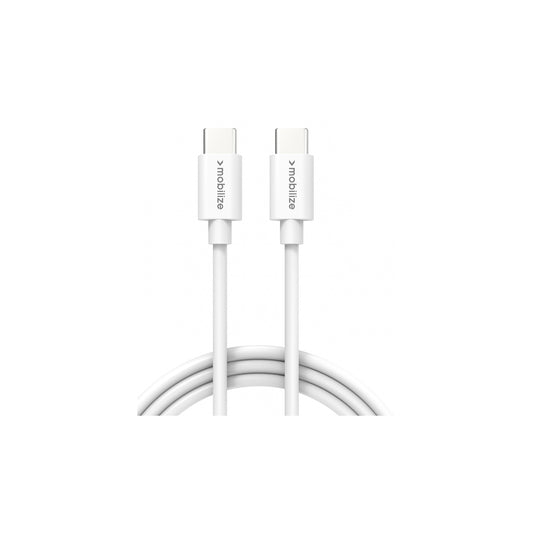 Mobilize Cable USB-C to USB-C 1m. 100W White