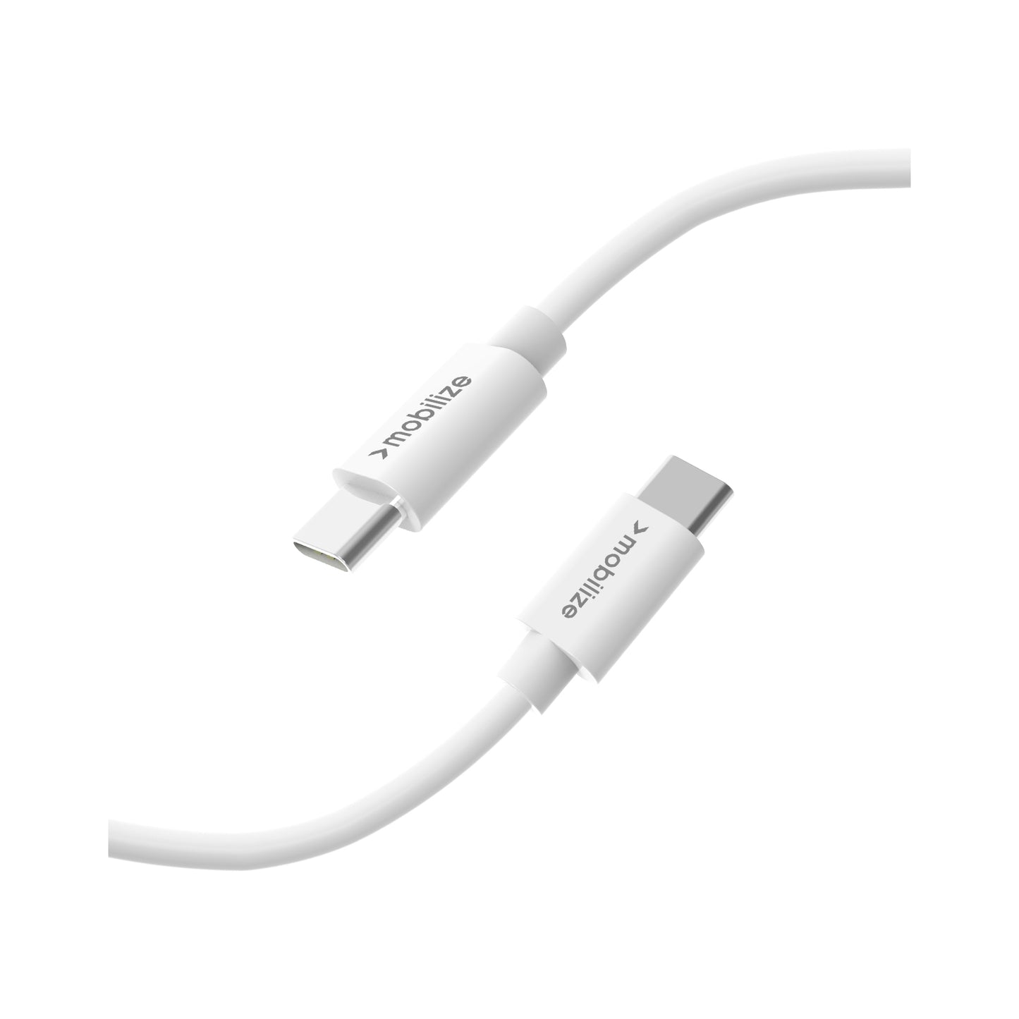 Mobilize Cable USB-C to USB-C 1m. 100W White