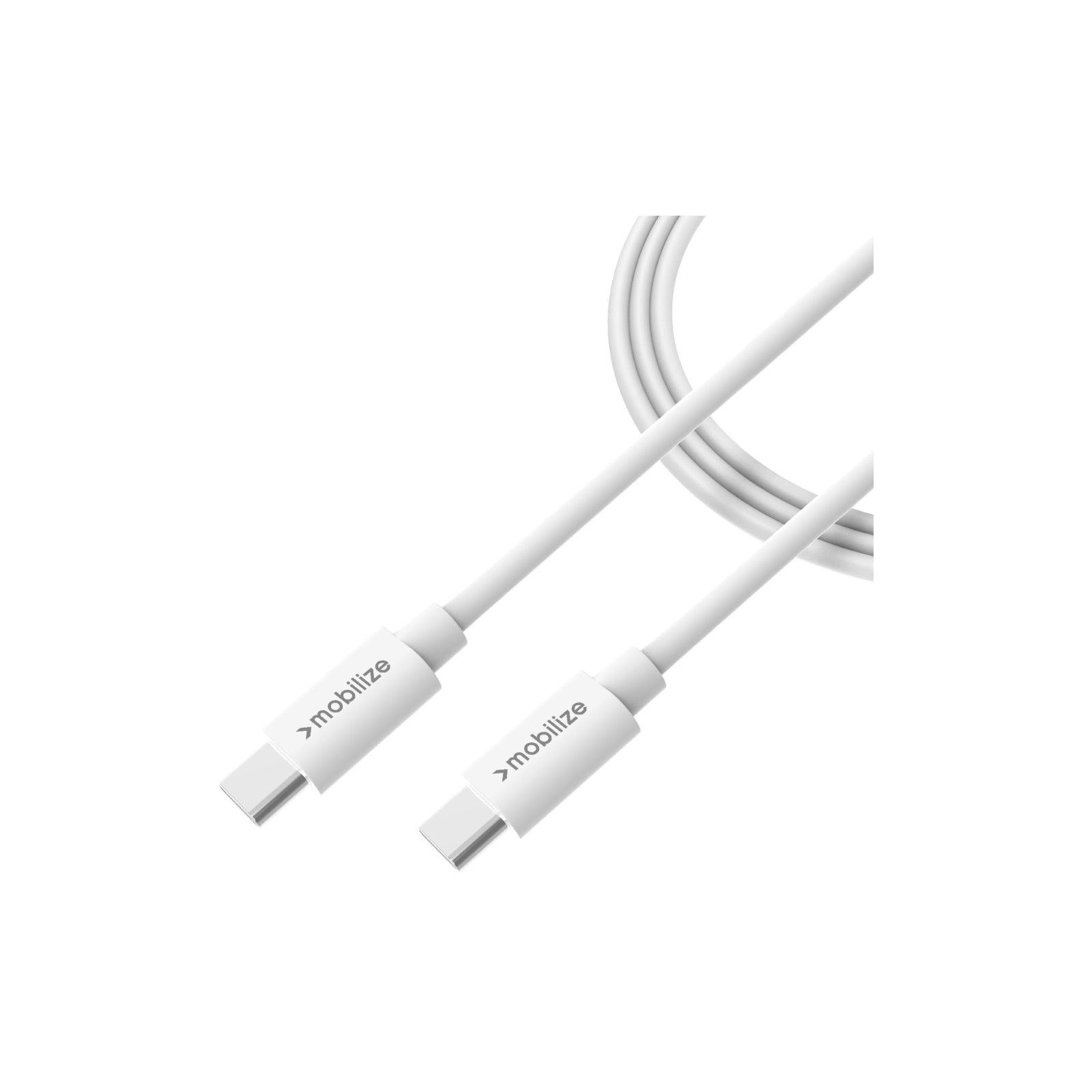 Mobilize Cable USB-C to USB-C 1m. 100W White
