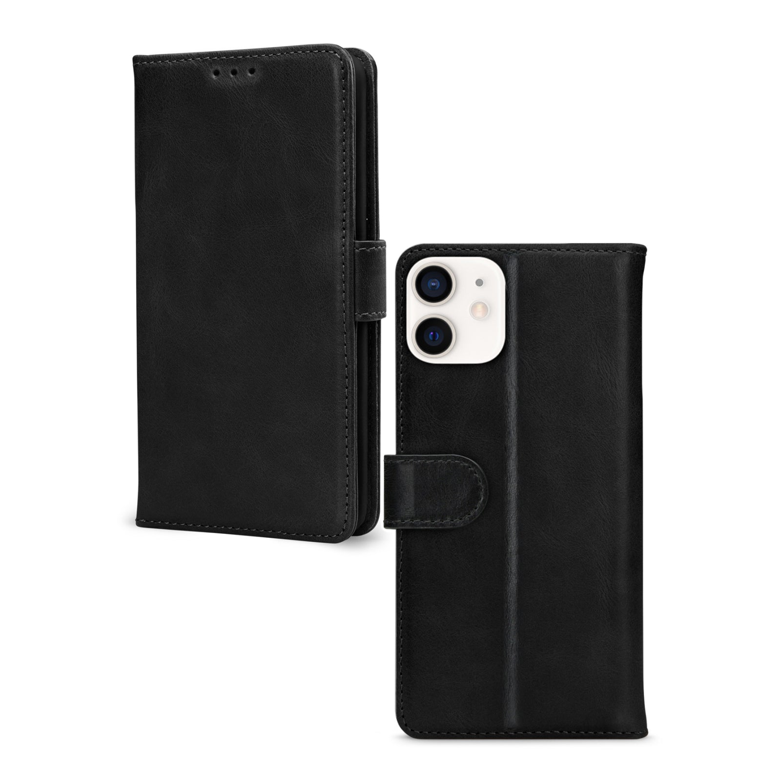 Mobilize Premium Gelly Wallet Book Case Apple iPhone 12/12 Pro Black