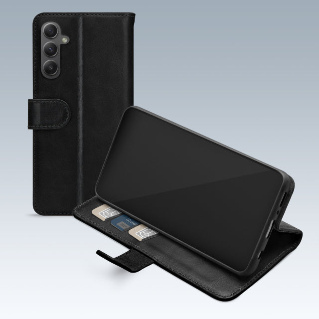 Mobilize Premium Gelly Wallet Book Case Samsung Galaxy A34 5G Black