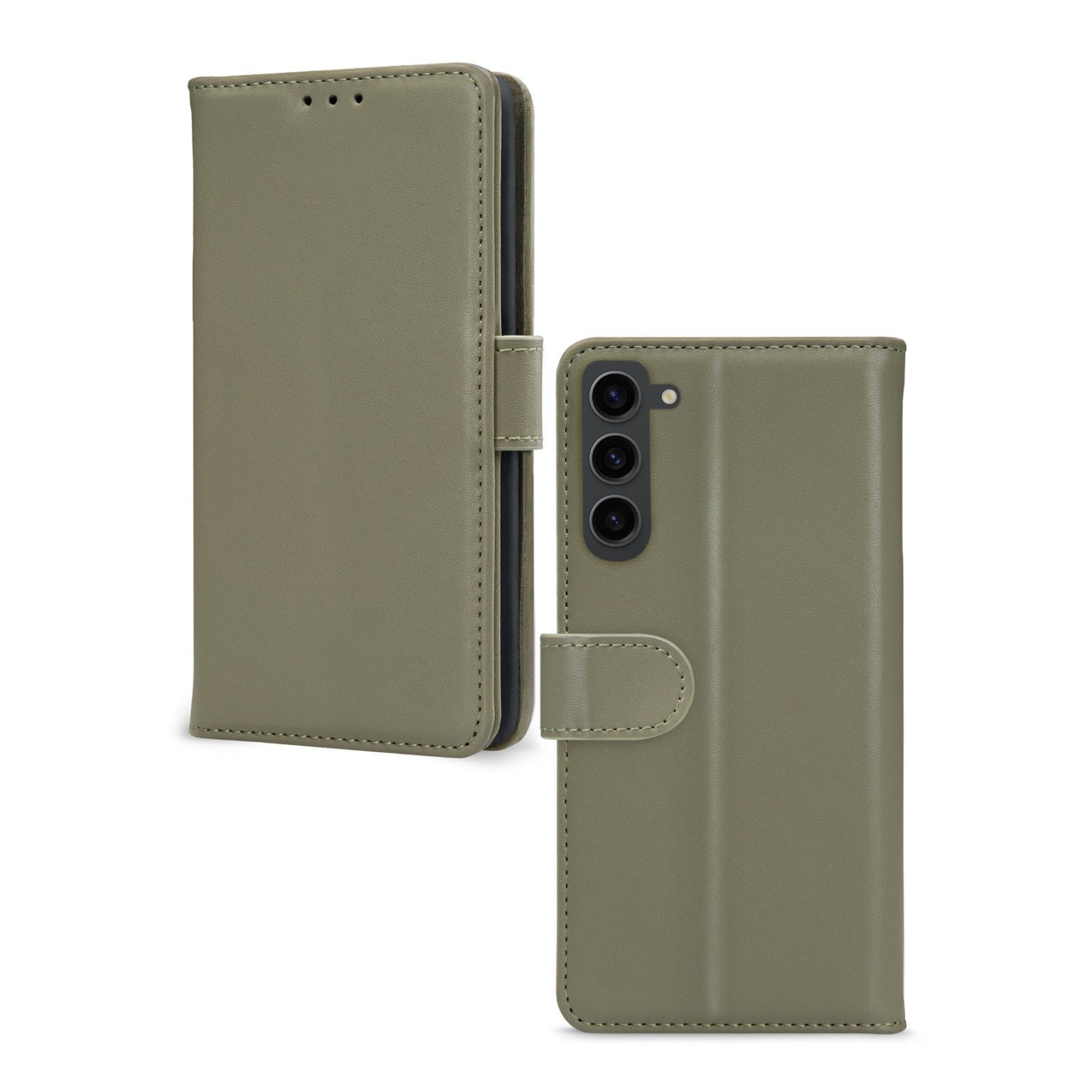 Mobilize Premium Gelly Wallet Book Case Samsung Galaxy S23 5G Green