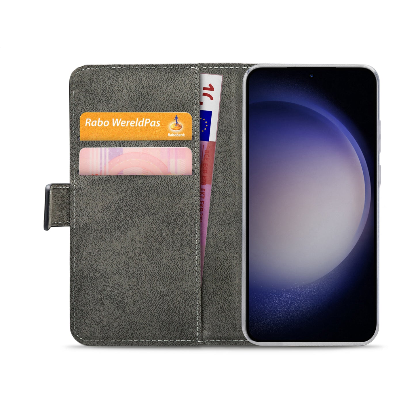 Mobilize Classic Gelly Wallet Book Case Samsung Galaxy S23 5G Black