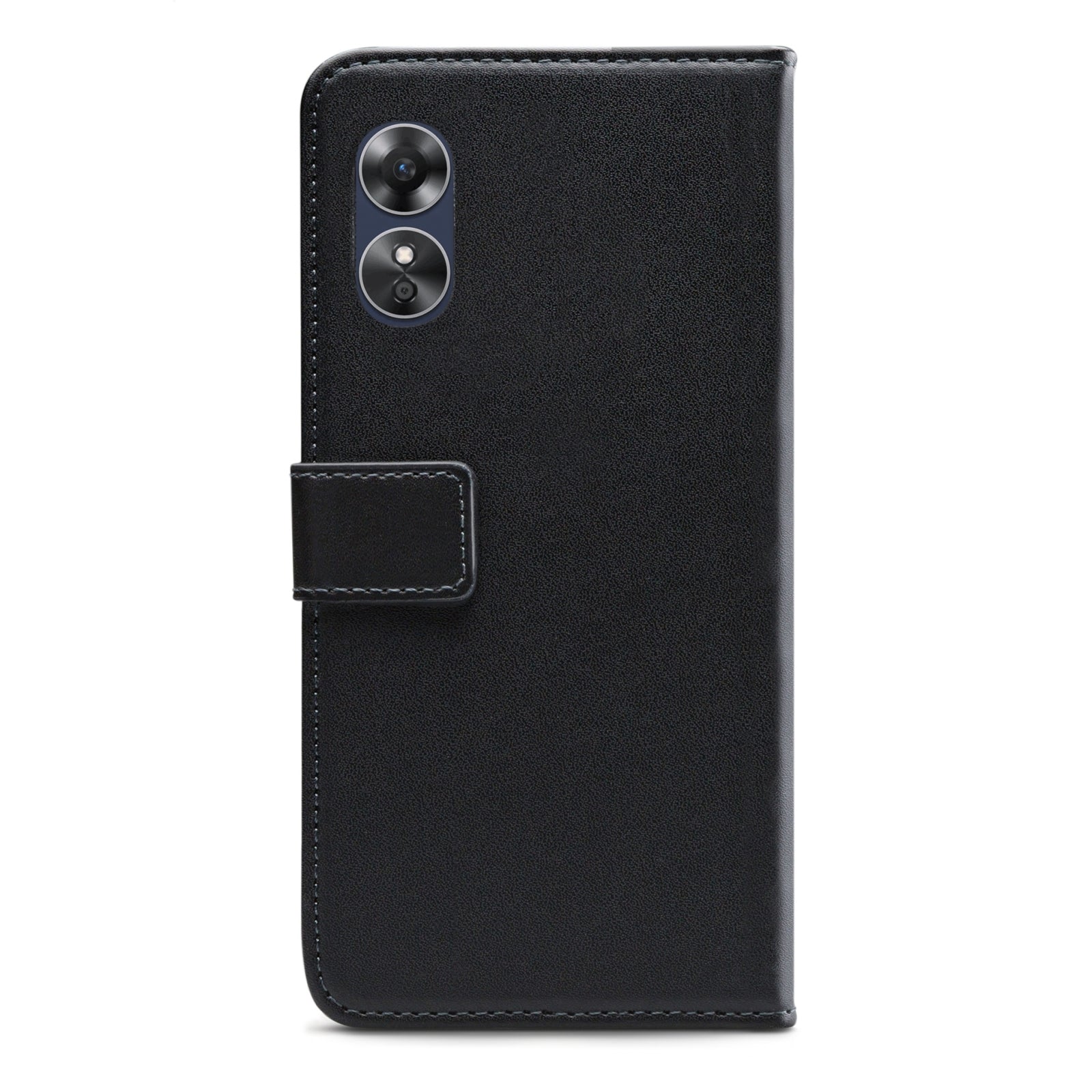 Mobilize Classic Gelly Wallet Book Case OPPO A17 Black