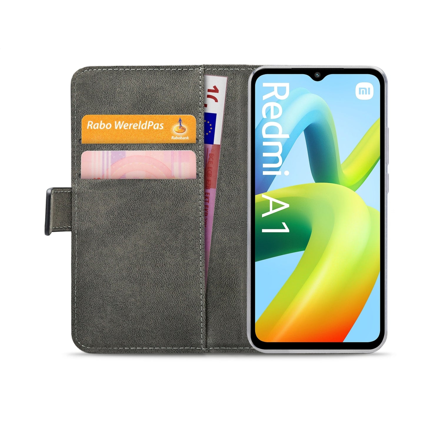 Mobilize Classic Gelly Wallet Book Case Xiaomi Redmi A1/A2 4G Black