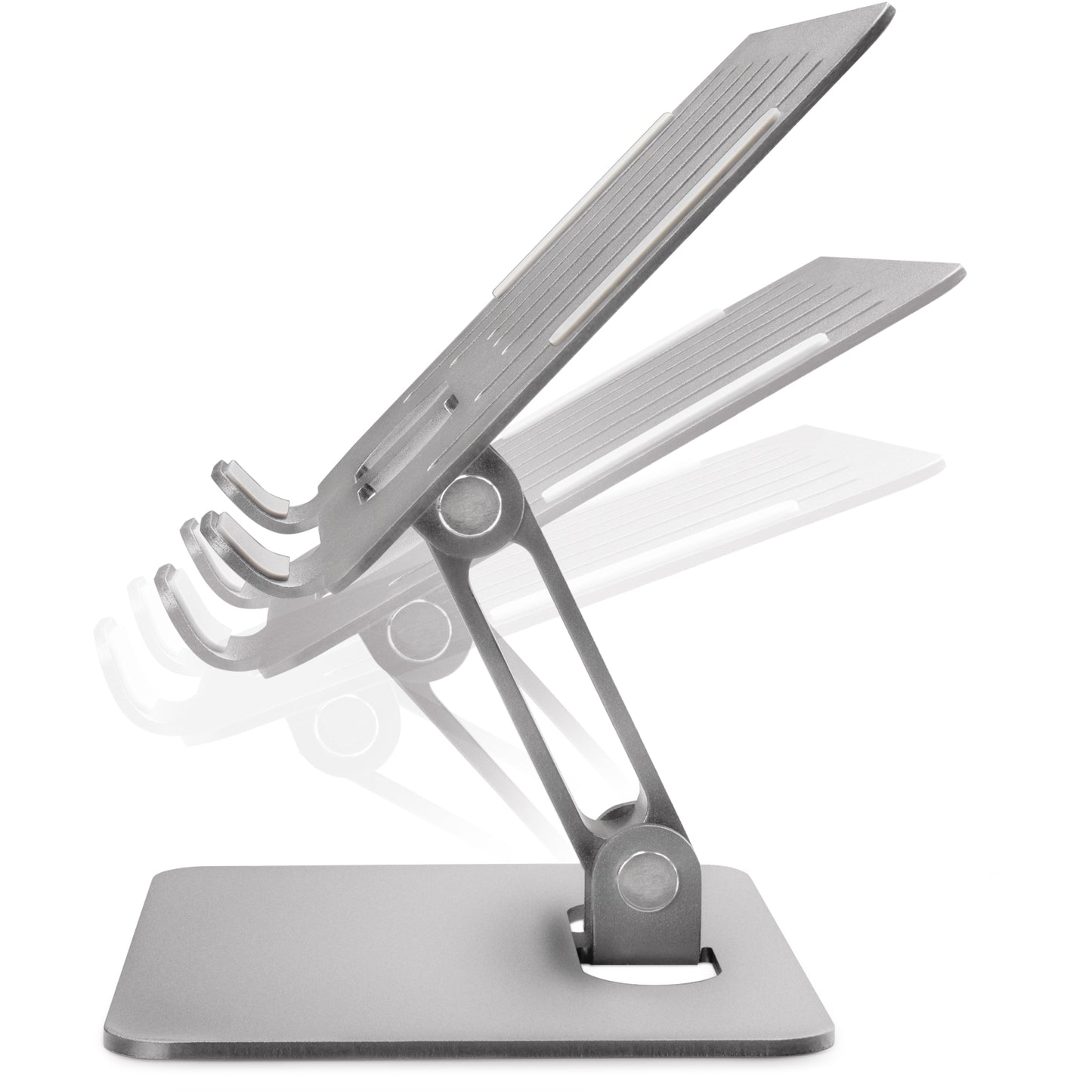 Mobilize Foldable Aluminium Tablet Stand Silver