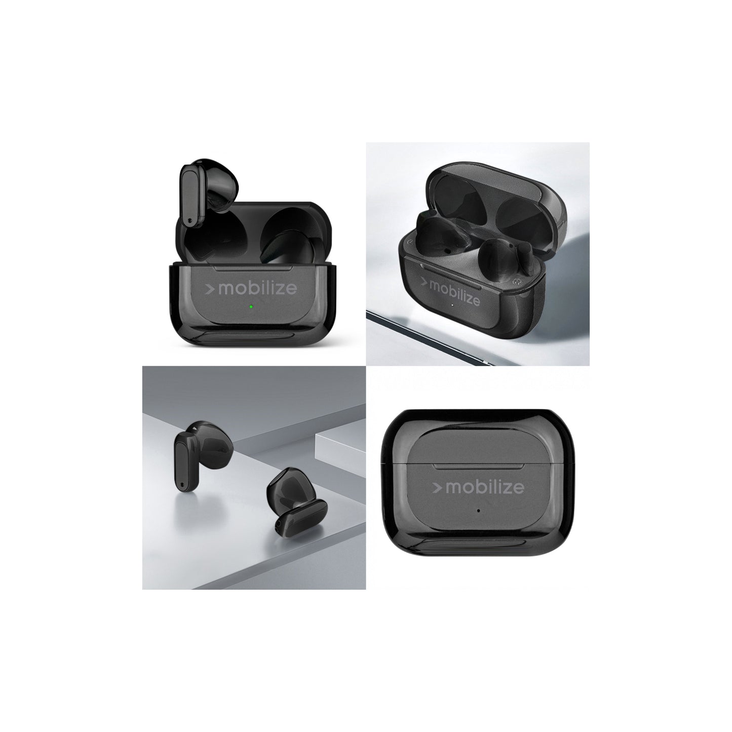 Mobilize Bluetooth TWS Earbuds Mini Black