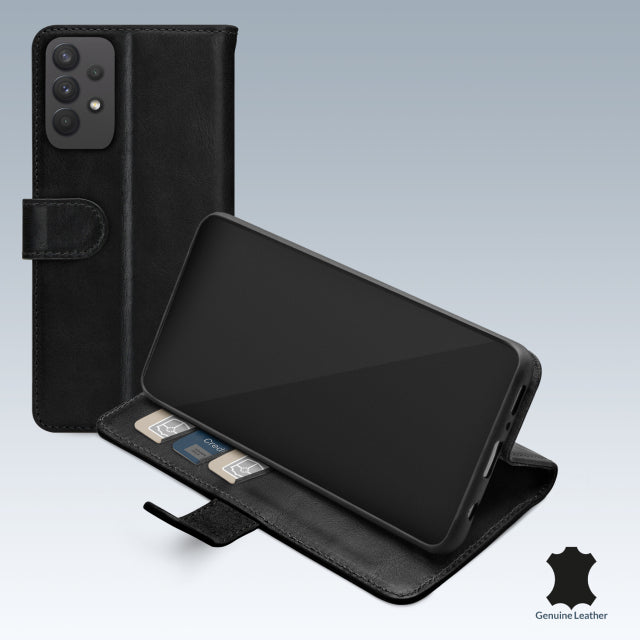 Mobilize Leather Wallet Samsung Galaxy A32 4G Black