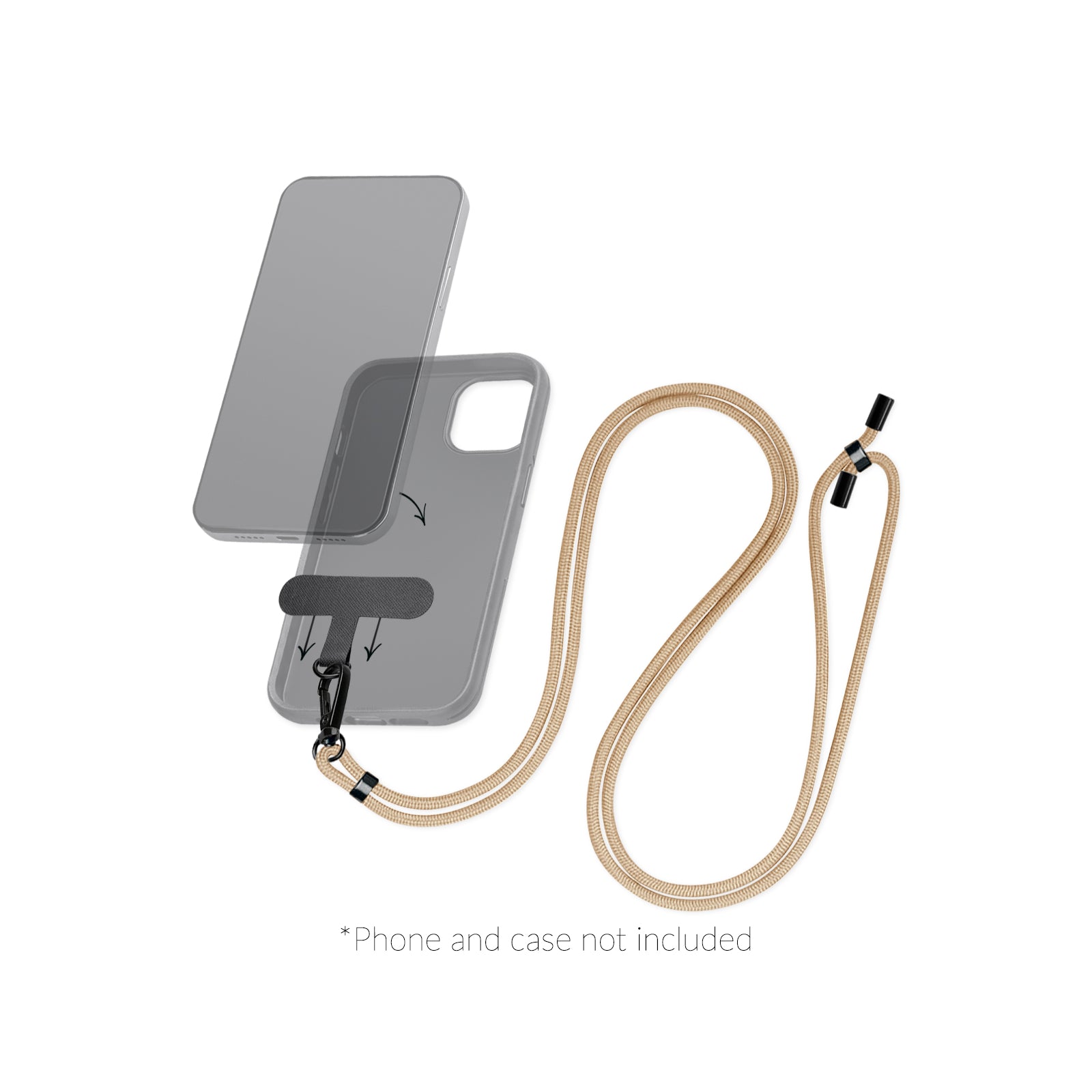 Mobilize Nylon Lanyard Sand