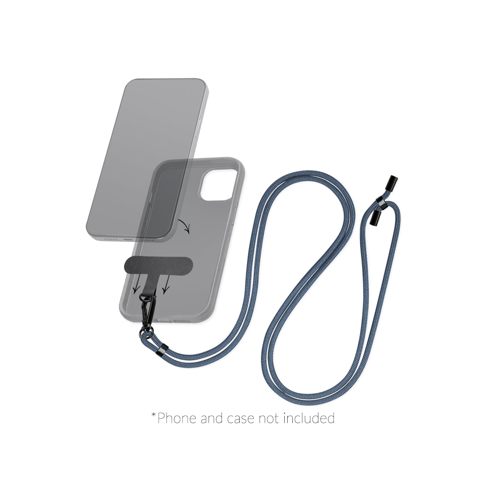 Mobilize Nylon Lanyard Blue