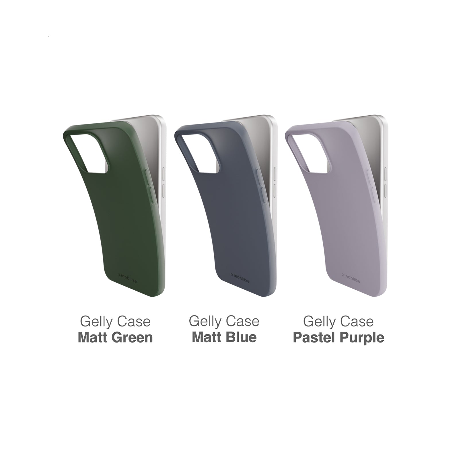 Mobilize Rubber Gelly Case Samsung Galaxy A14 4G/5G Pastel Purple