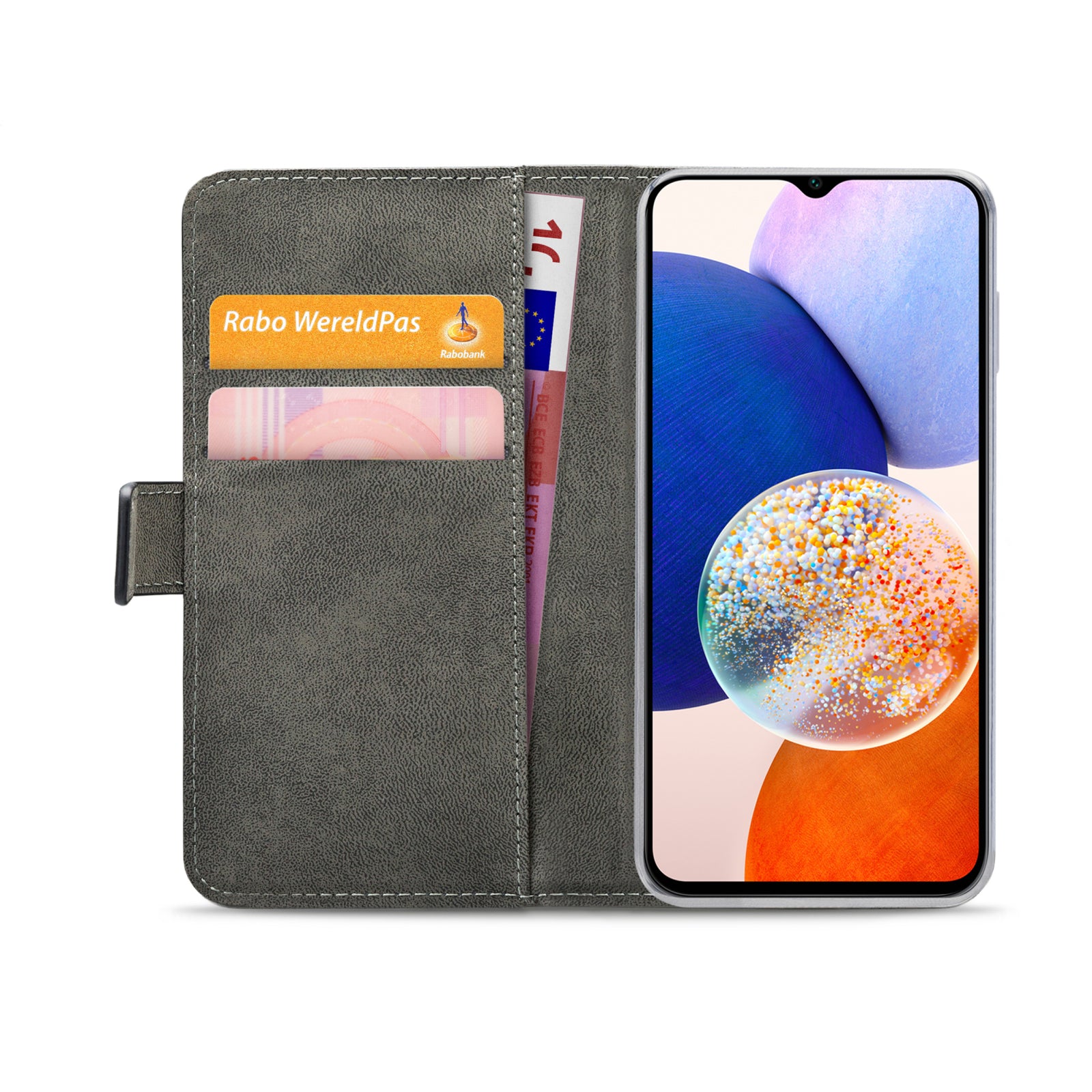 Mobilize Classic Gelly Wallet Book Case Samsung Galaxy A14 4G/5G Black