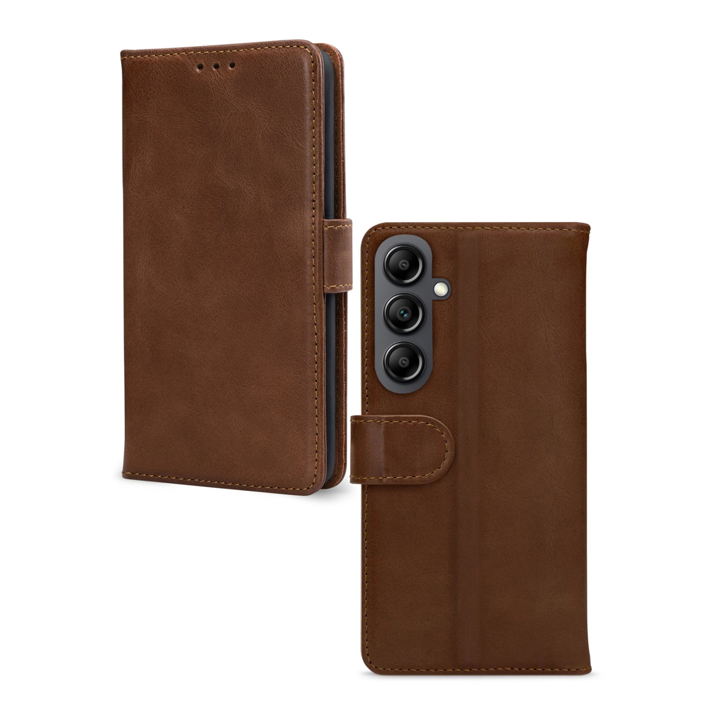 Mobilize Leather Wallet Samsung Galaxy A14 4G/5G Brown