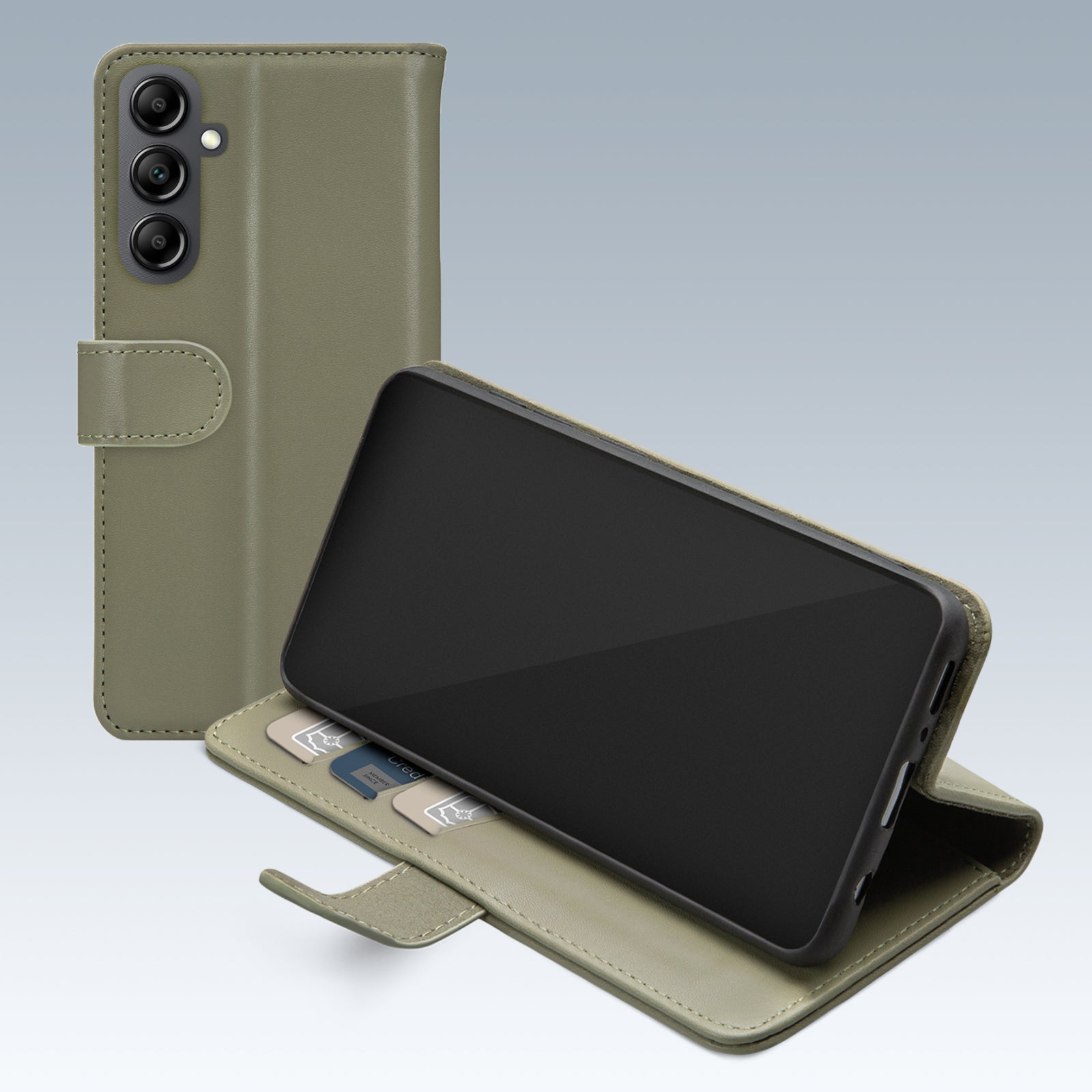 Mobilize Premium Gelly Wallet Book Case Samsung Galaxy A14 4G/5G Green
