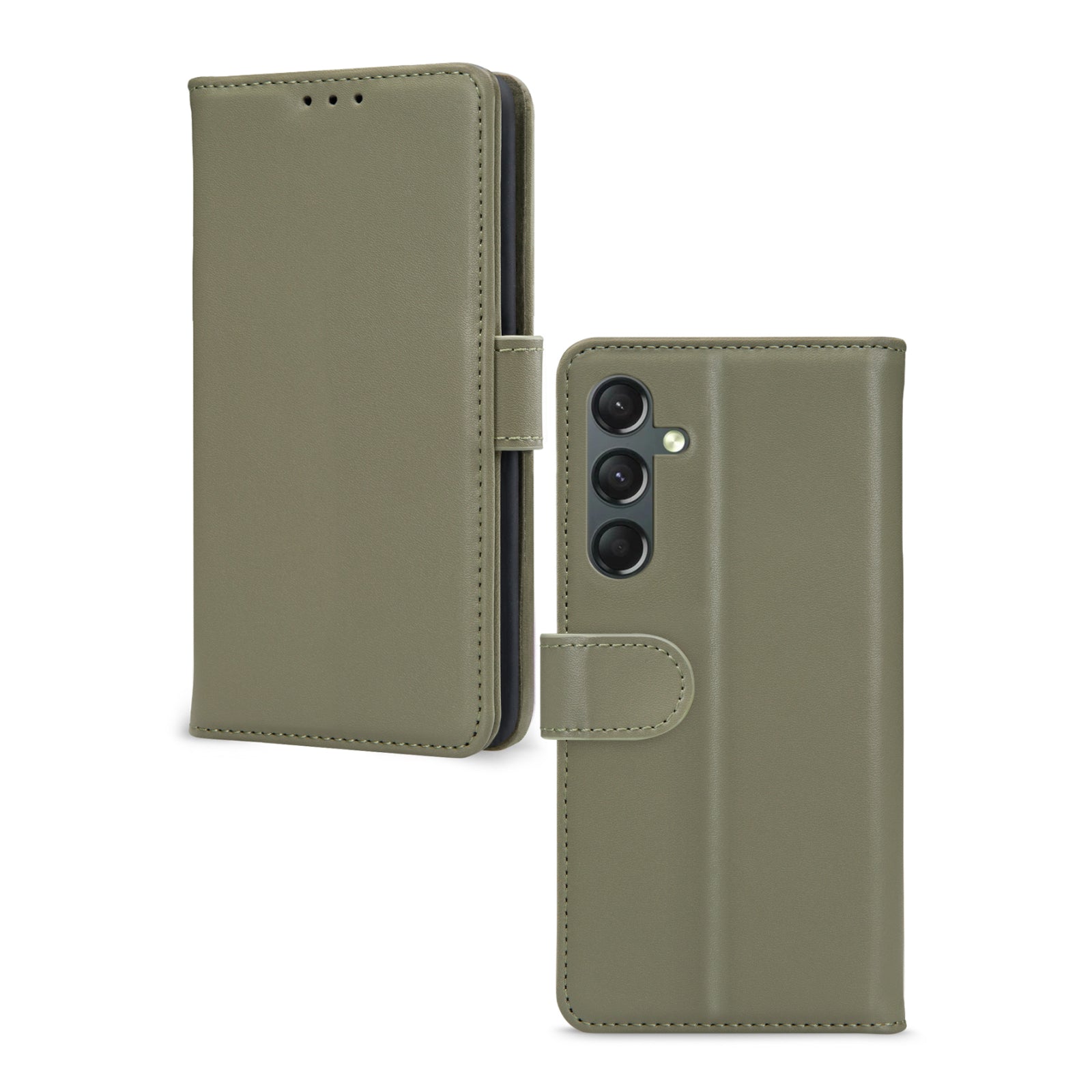 Mobilize Premium Gelly Wallet Book Case Samsung Galaxy A24 4G Green