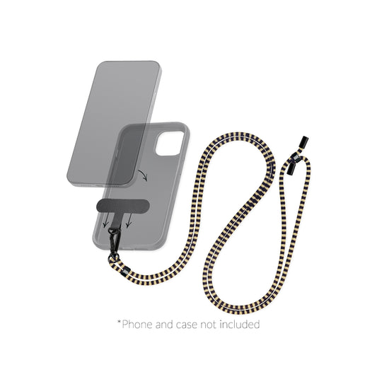 Mobilize Nylon Lanyard Blue/Beige