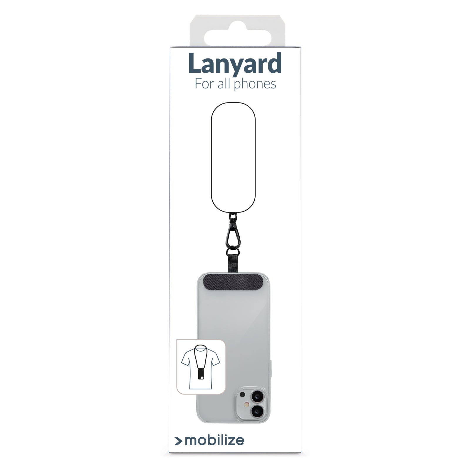 Mobilize Nylon Lanyard Confetti