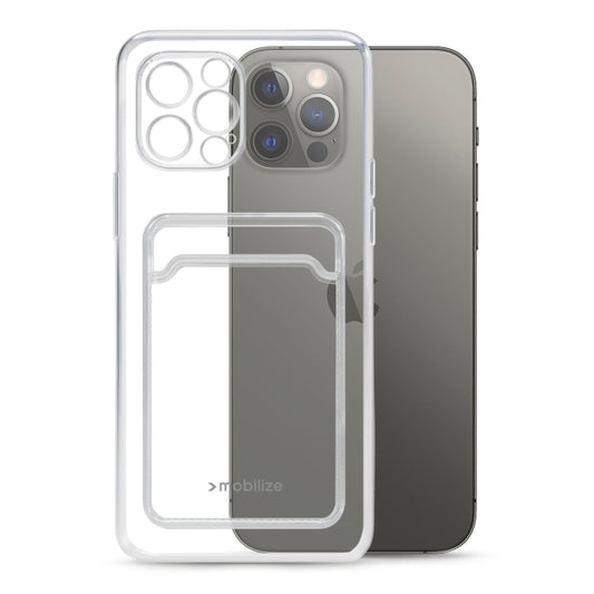 Mobilize Gelly Card Case Apple iPhone 12 Pro Clear