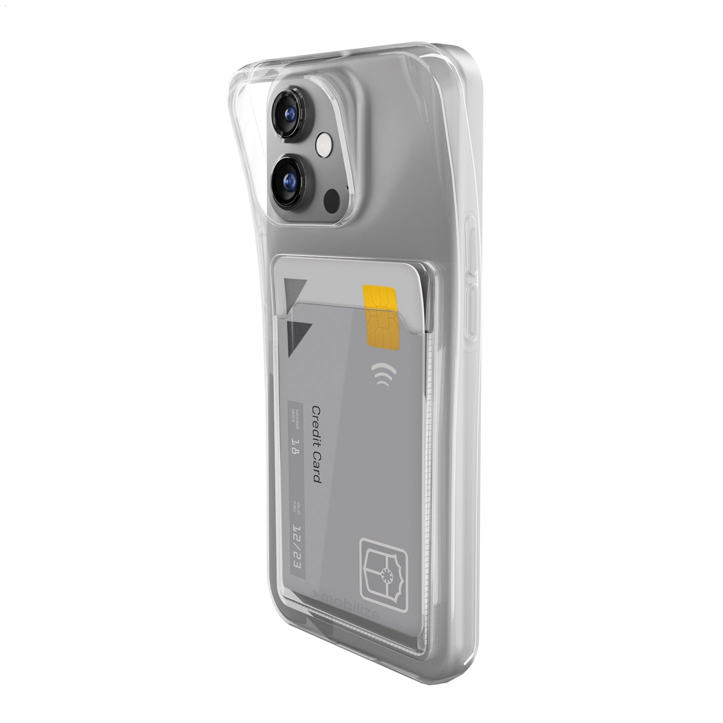 Mobilize Gelly Card Case Samsung Galaxy S23+ 5G Clear
