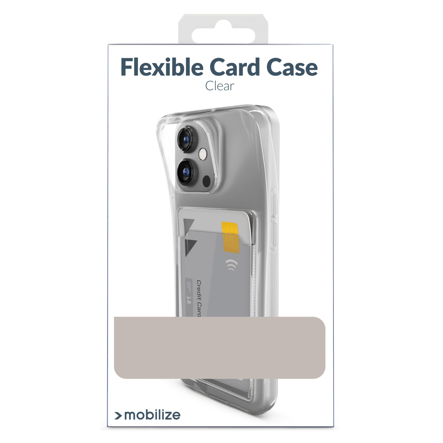 Mobilize Gelly Card Case Samsung Galaxy S23+ 5G Clear