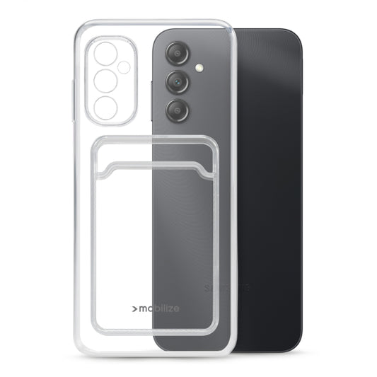 Mobilize Gelly Card Case Samsung Galaxy A34 5G Transparent