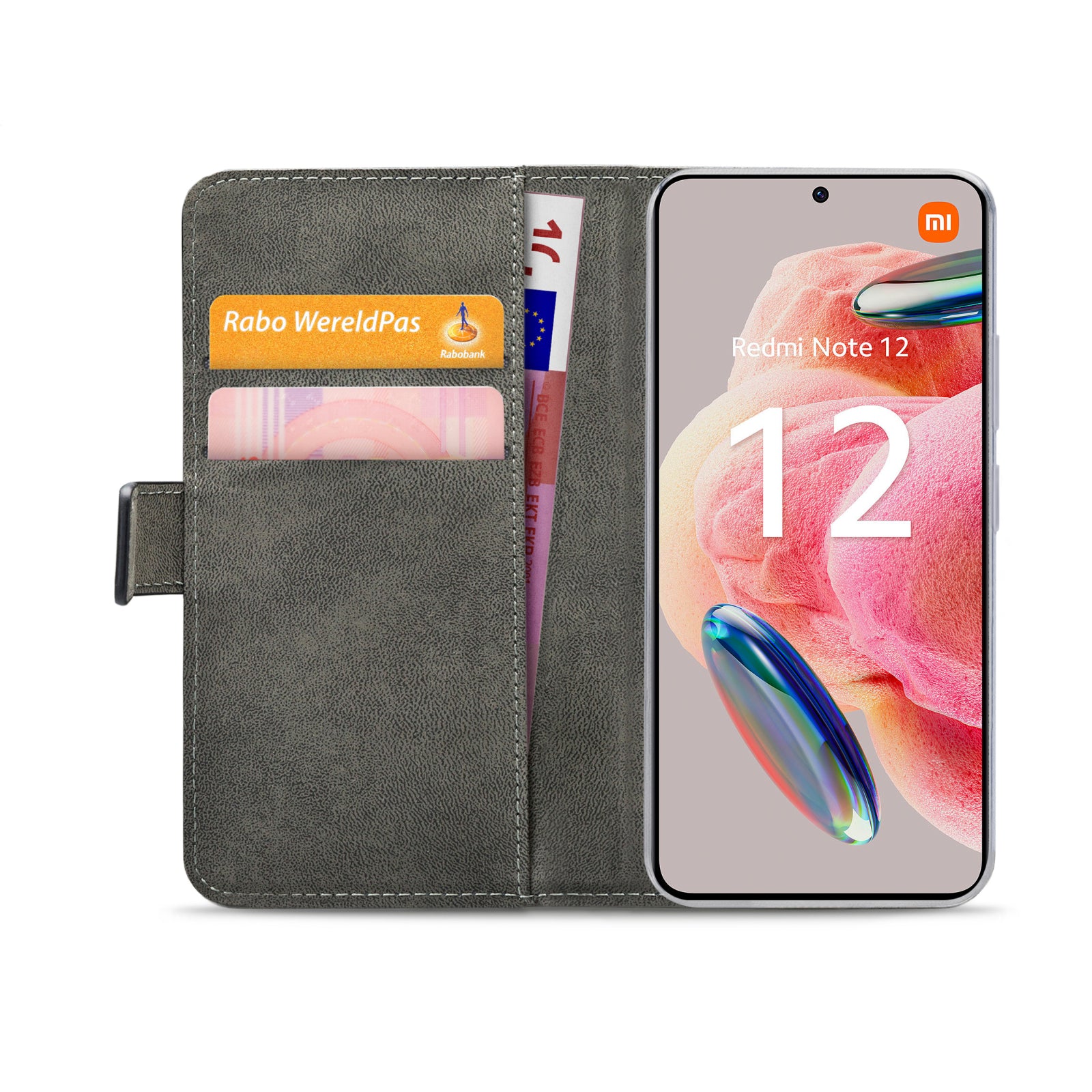 Mobilize Classic Gelly Wallet Book Case Xiaomi Redmi Note 12 4G Black