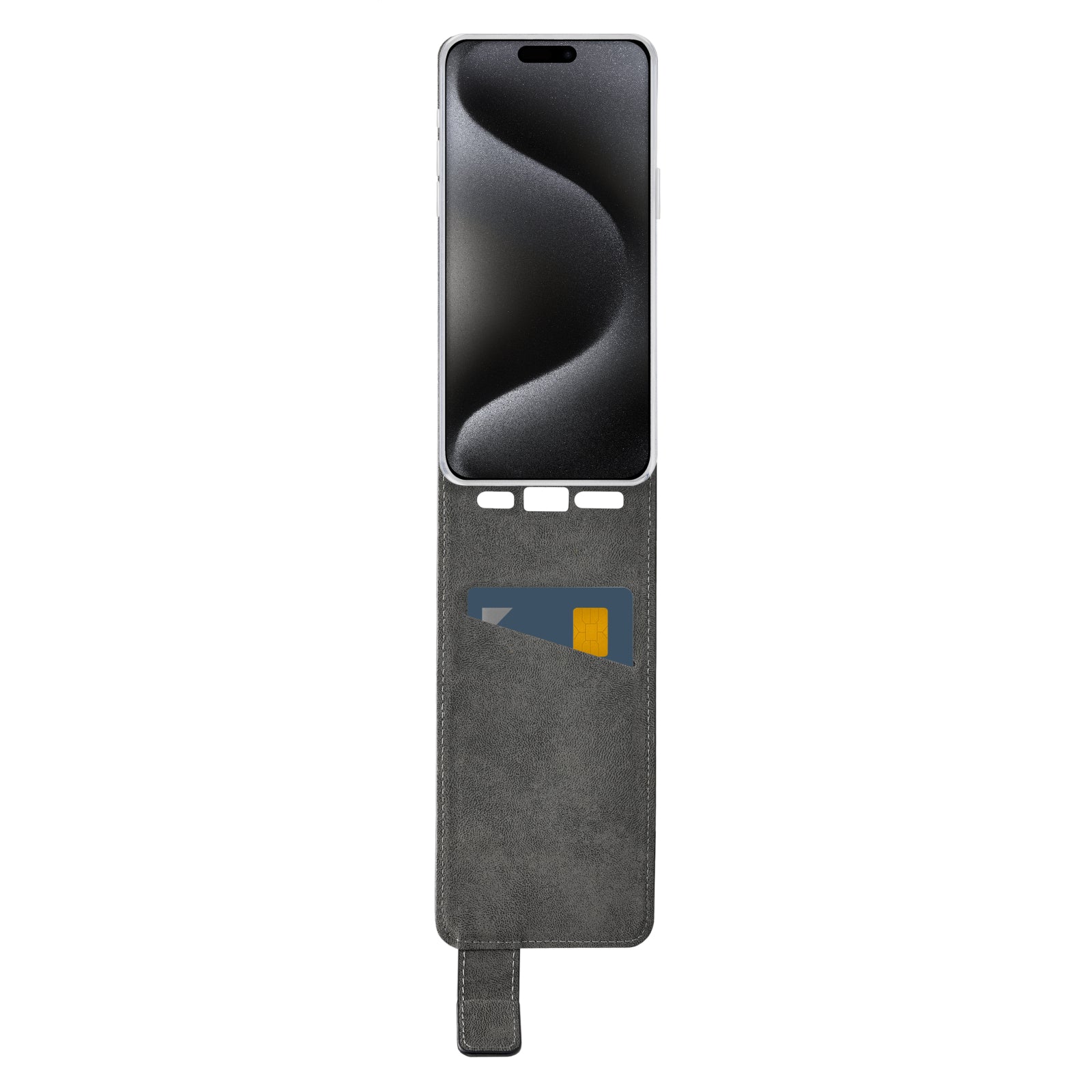 Mobilize Classic Gelly Flip Case Apple iPhone 15 Pro Max Black