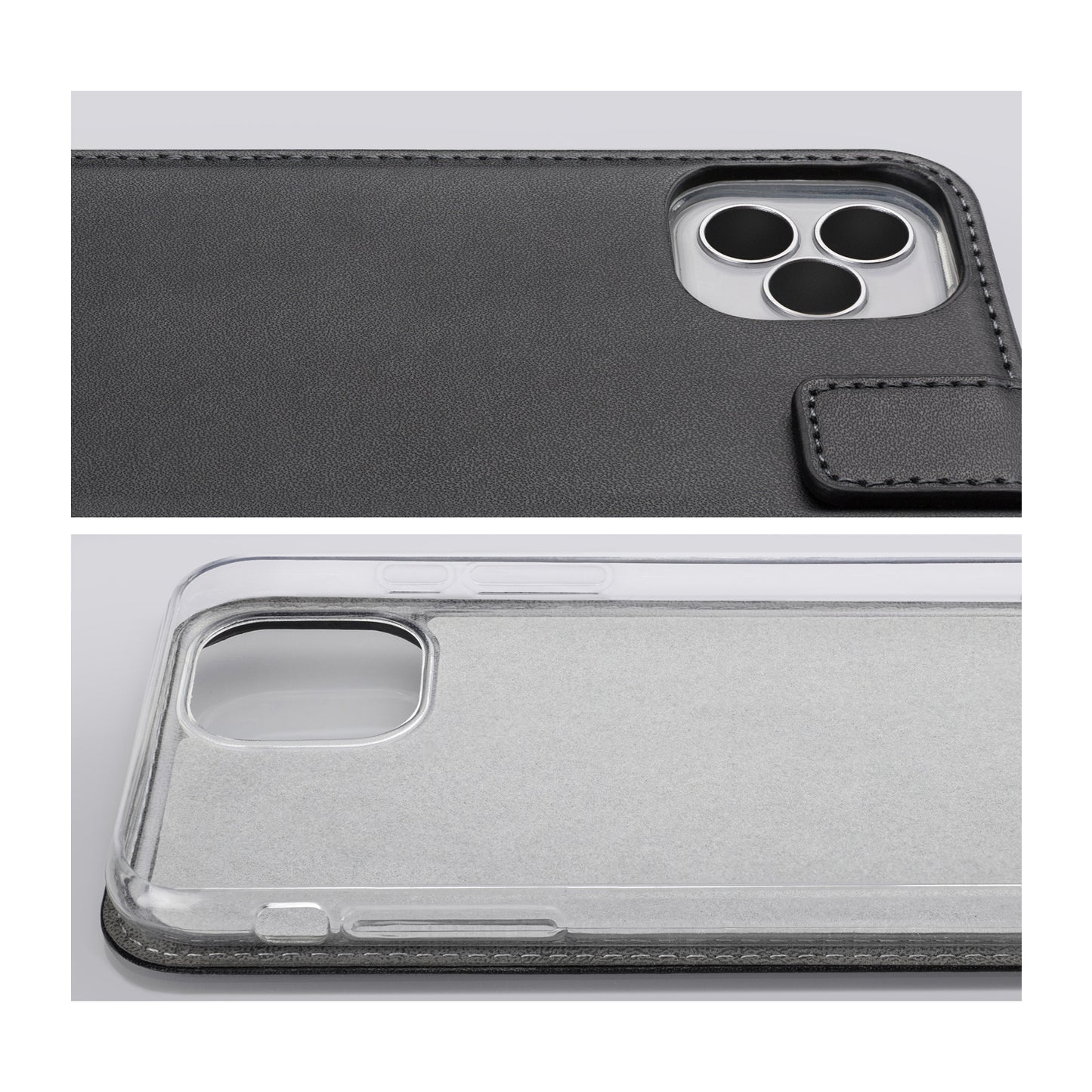 Mobilize Classic Gelly Flip Case Apple iPhone 15 Pro Max Black