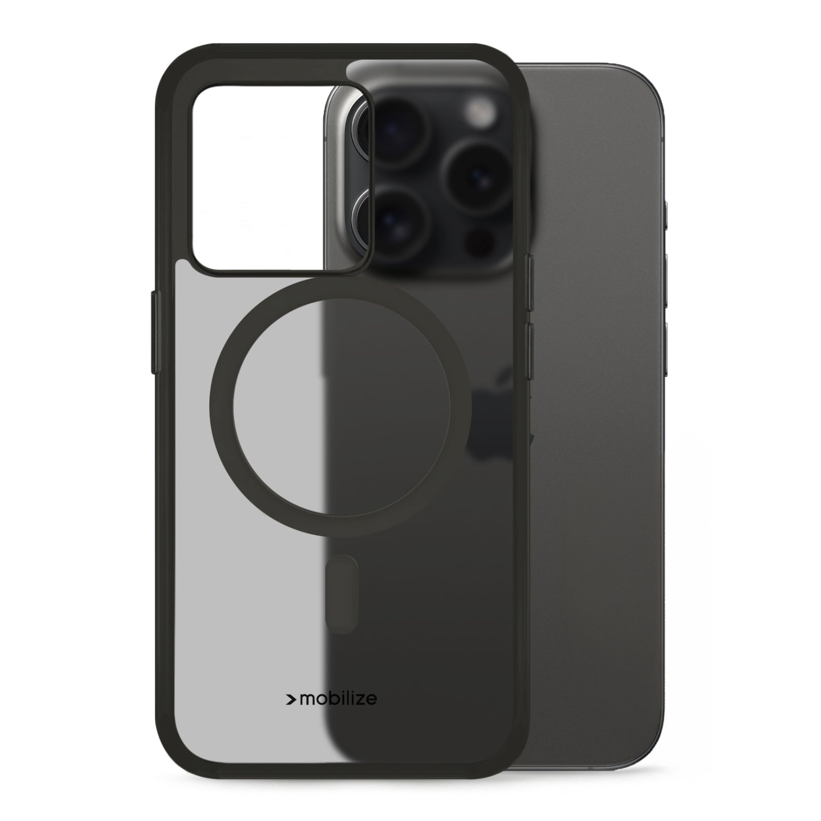 Mobilize MagSafe Compatible Hybrid Pro Case Apple iPhone 15 Pro Black