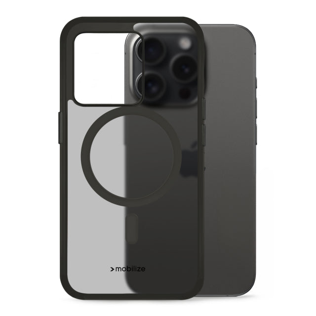 Mobilize MagSafe Compatible Hybrid Pro Case Apple iPhone 15 Pro Black