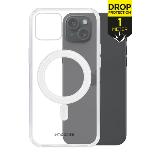 Mobilize Magsafe Compatible Naked Protection Case für Apple iPhone 15 Plus Transparent