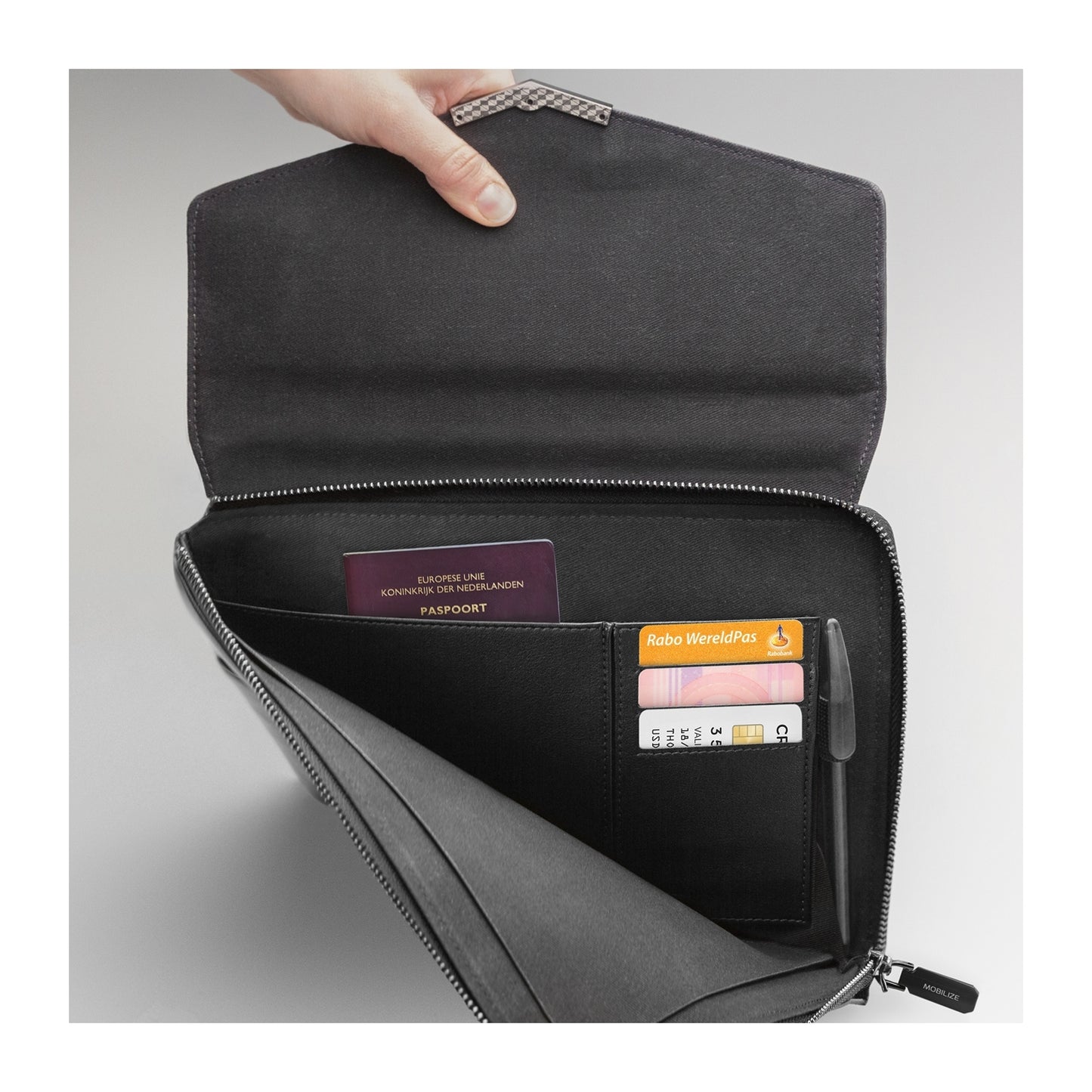 Mobilize Elegant Universal Tablet Clutch Black Croco